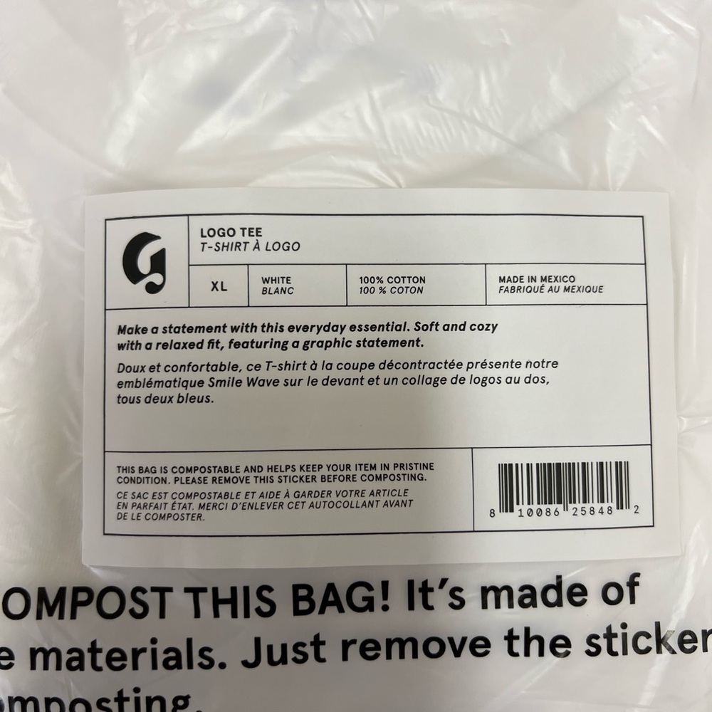 Glossier Look Good Graphic Logo Tee
